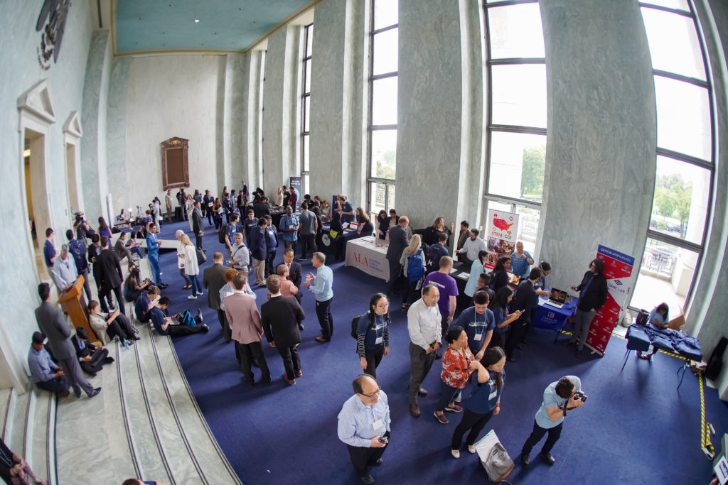 Aerial View of the Expo in the Rayburn Foyer