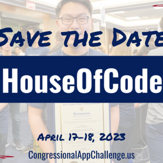 #HouseOfCode Save the Date