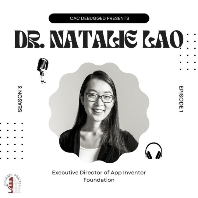 Dr. Natalie Lao is the guest for this week's Debugged Podcast!