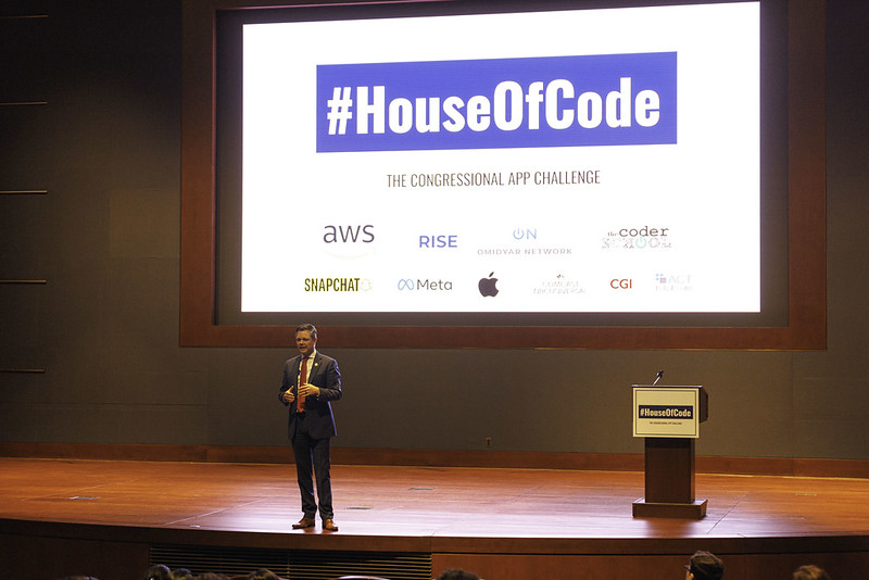 Rep. Zach Nunn keynotes #HouseOfCode