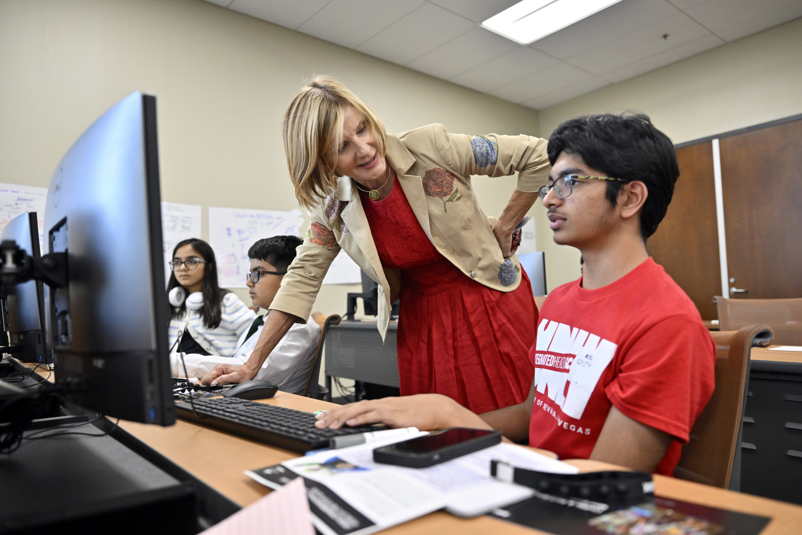 Build the Challenge_ Las Vegas + Congressional App Challenge + Roblox at UNLV on Friday, Aug. 7, 2026 in Las Vegas. (Photo by David Becker)(1)